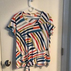 Patterned Tee Anthropologie
